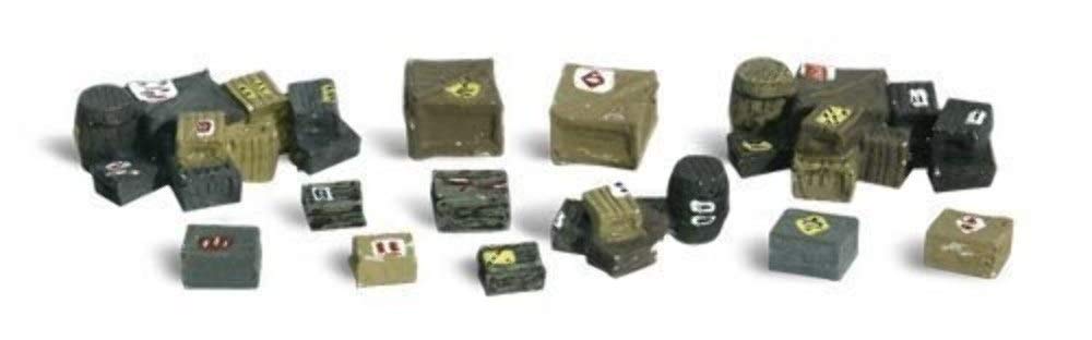 Assorted Crates HO Scale Woodland Scenics