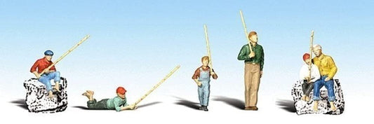 Gone Fishing HO Scale Woodland Scenics