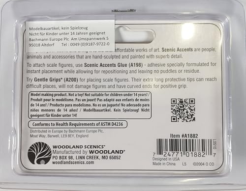 Woodland Scenics HO Scale Scenic Accents Figures/People Firemen to The Rescue(4)