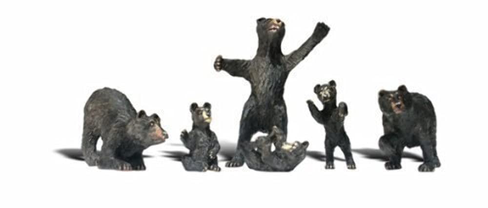 Woodland Scenics Black Bears HO Scale