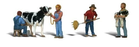 Dairy Farmers HO Scale Woodland Scenics