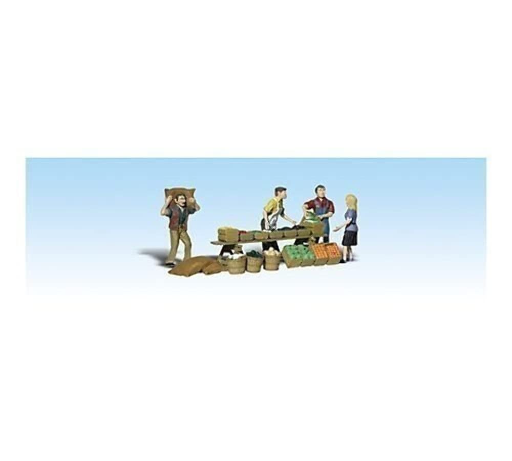 Woodland Scenics Farmers Market HO Scale