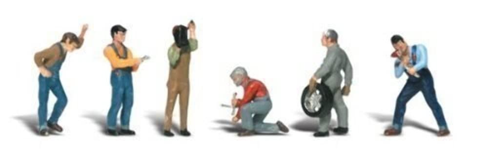 Woodland Scenics Auto Mechanics HO Scale