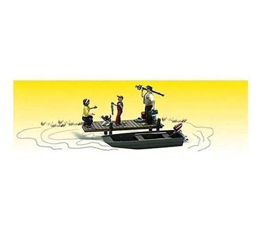 Woodland Scenics Family Fishing HO Scale