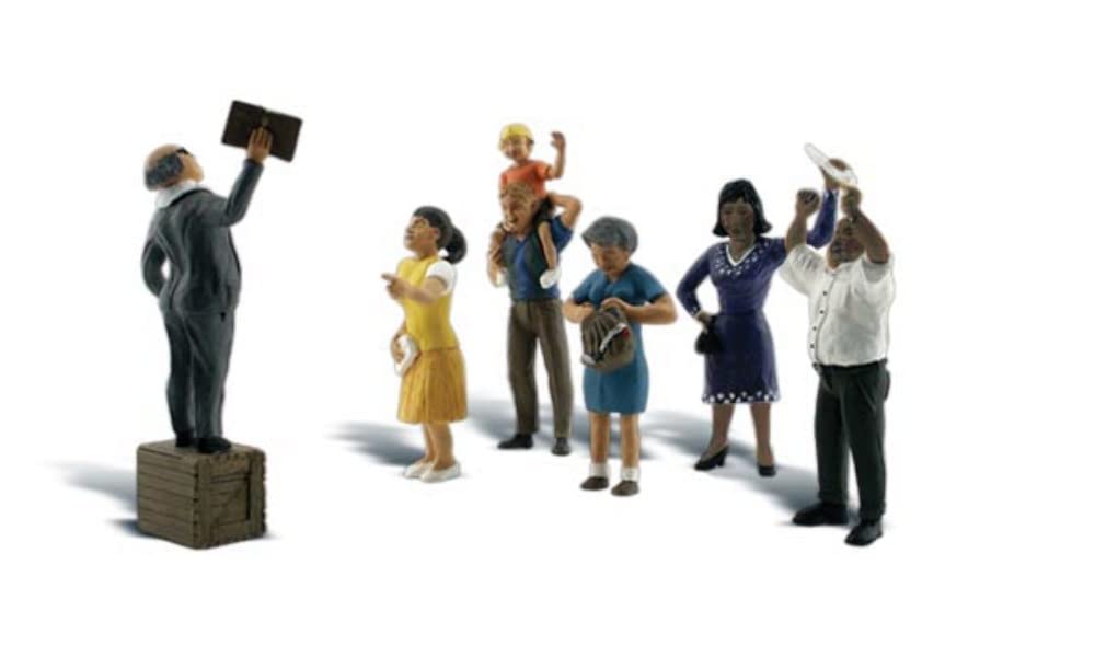 Sermon on the Crate HO Scale Woodland Scenics