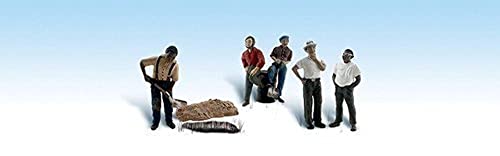 One Men Crew HO Scale Woodland Scenics