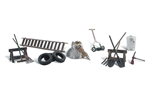 Garage Treasures HO Scale Woodland Scenics
