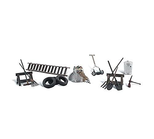 Garage Treasures HO Scale Woodland Scenics