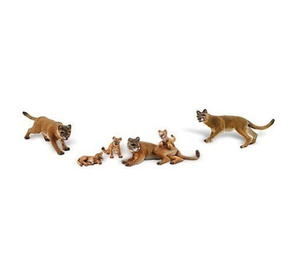 Cougars & Cubs (3 ea) HO Scale Woodland Scenics