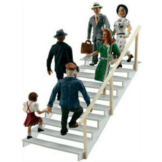 Scenic Accents Taking the Stairs HO Scale Woodland Scenics