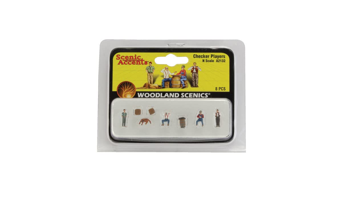 Woodland Scenics N Checker Players