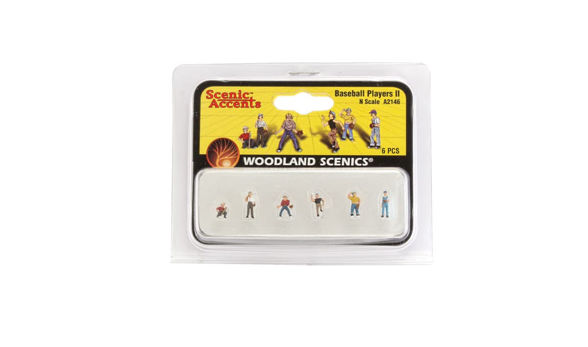 Woodland Scenics N Baseball Players II