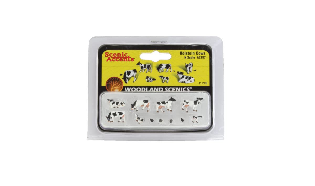 Holstein Cows N Scale Woodland