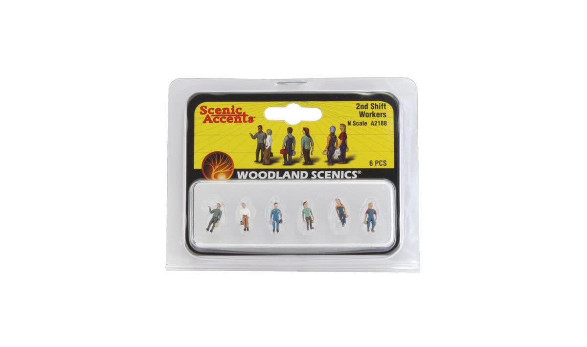 2nd Shift Workers N Scale Woodland