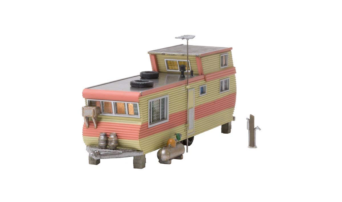 Woodland Scenics Landmark Structures Built-&-Ready® Double Decker Trailer, HO Scale