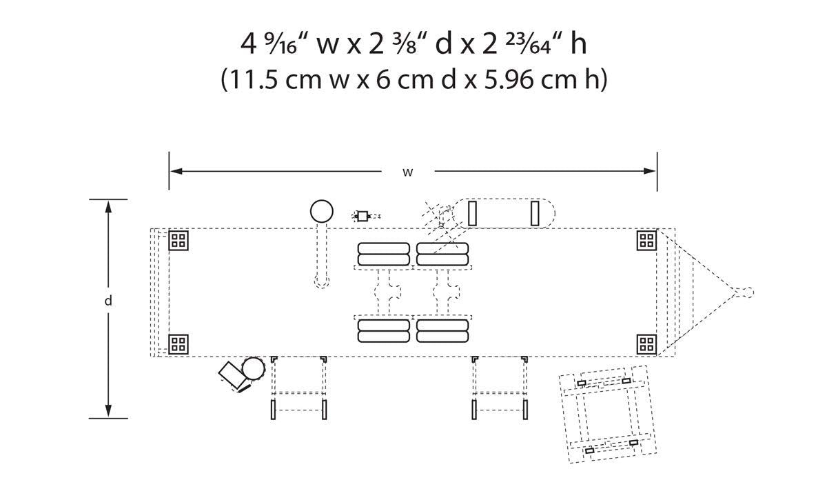 Woodland Scenics Landmark Structures Built-&-Ready® Double Decker Trailer, HO Scale