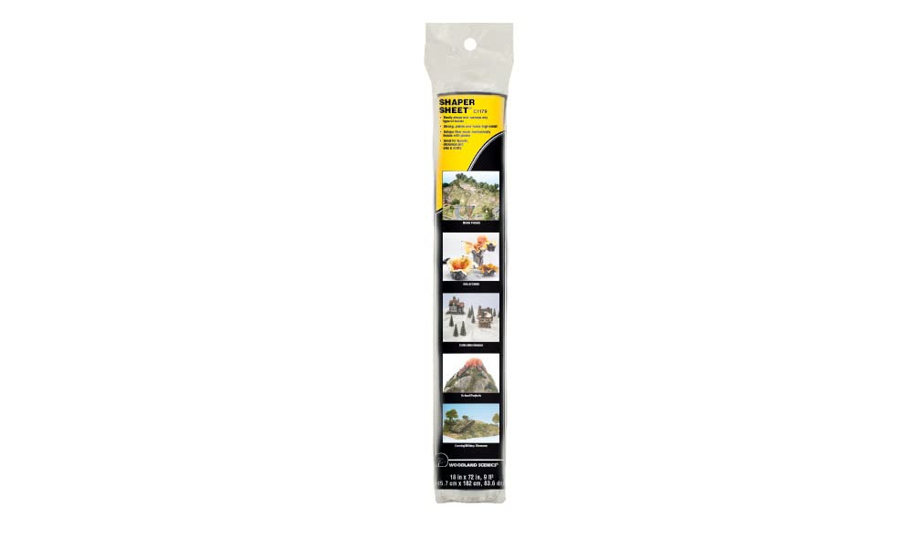 Woodland Scenics WOOC1179 Shaper Sheet, 18" x 72"