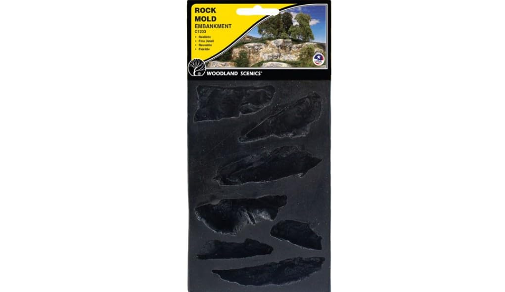 Woodland Scenics C1233 Rock Mold-Embankments