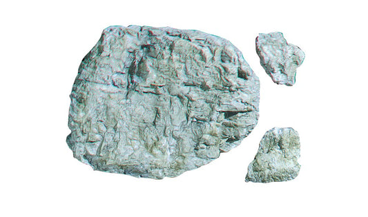 Laced Face Rock Mold Woodland Scenics