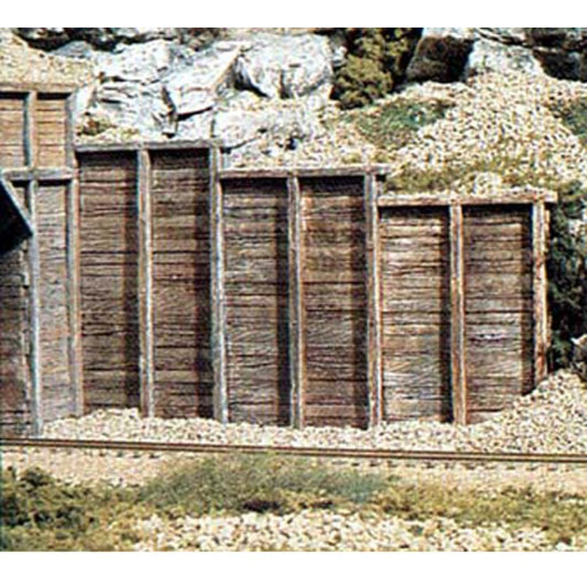 Woodland Scenics C1260 Timber Wing Wall (3) HO WOOU1560