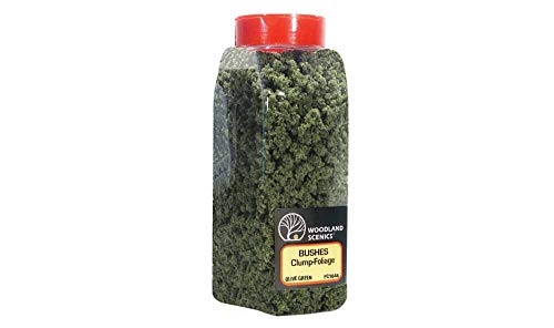 Woodland Scenics Olive Green Bushes Clump-Foliage (32 oz. Shaker)