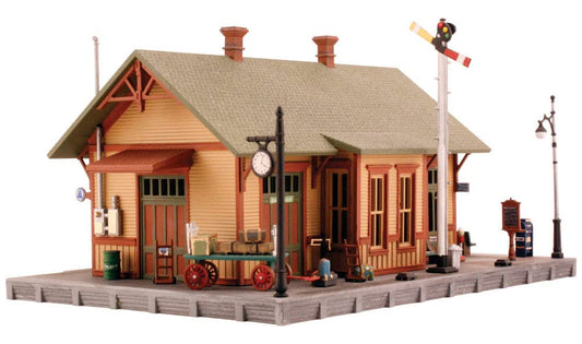 Woodland Station N Scale Kit