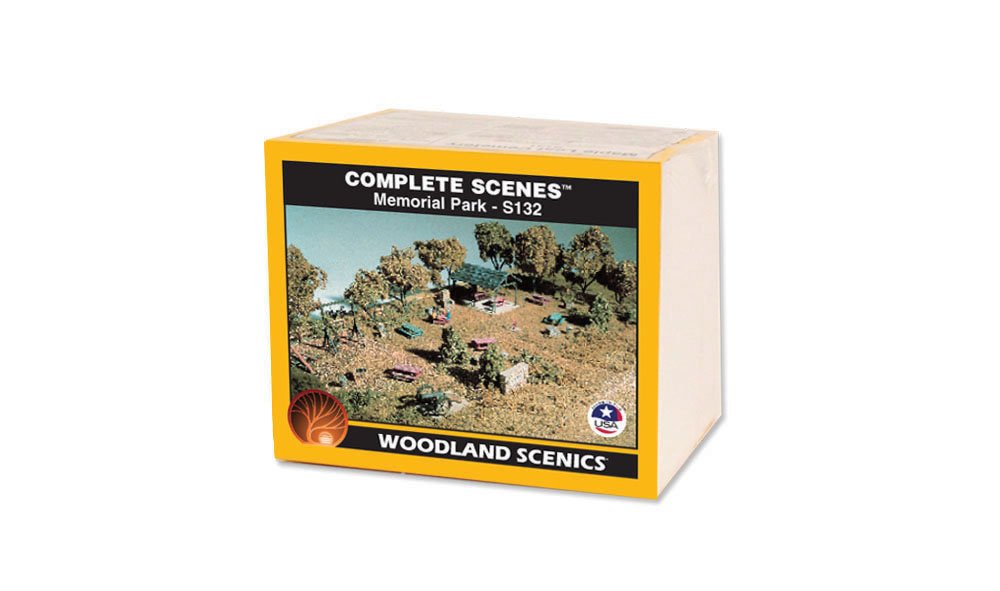 Woodland Scenics S132 HO-Scale Memorial Park