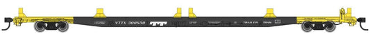 Walthers HO Scale 85' General American G85 Flatcar Trailer-Train/VTTX #300530
