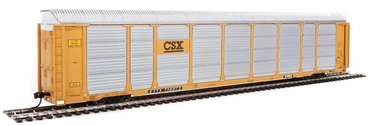 Walthers Proto 920-101424 89' Tri-Level Enclosed Auto Carrier CSX T8782/710273