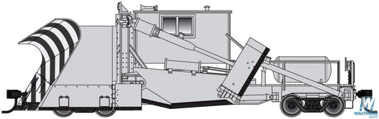 Walthers Proto HO Scale Jordan Spreader Painted/Unlettered (Silver/Black)