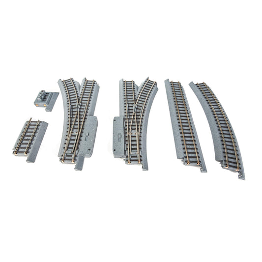 Walthers Trainline HO Scale Model Track Expander Set - Power-Loc Track(Tm) Medium