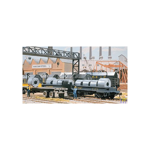 HO Scale Freight Car/Truck Loads - Kit -- Steel Coils