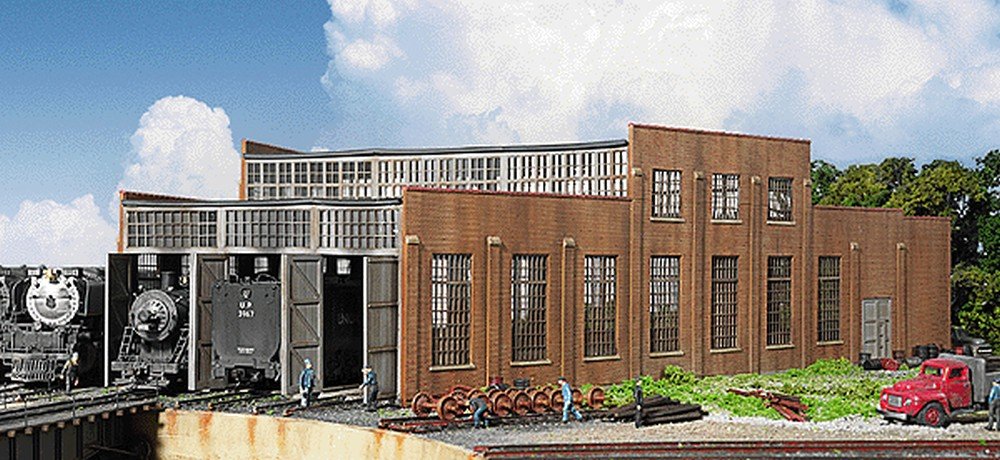 Walthers Cornerstone Series Kit HO Scale Modern Roundhouse