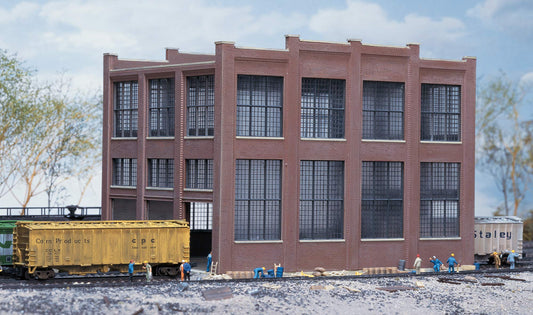 Walthers Cornerstone Backshop 933-3227 N Scale Model Railroad - Structure Kit