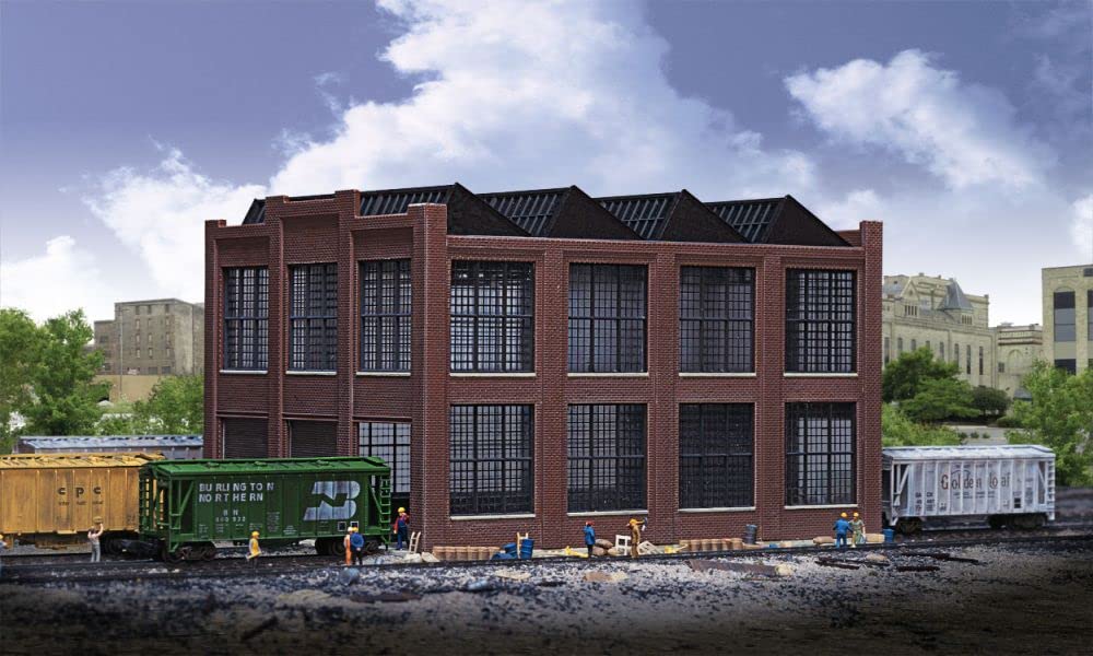 Walthers Cornerstone Series® N Scale Car Shop 7 x 5-1/4 x 4-3/4"