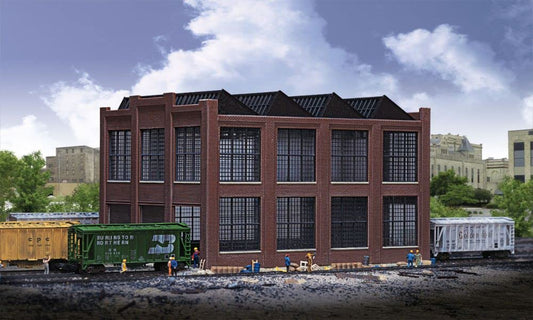Walthers Cornerstone Series® N Scale Car Shop 7 x 5-1/4 x 4-3/4"