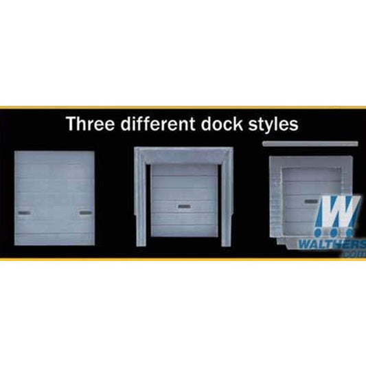 Walthers Cornerstone N Scale Building/Structure Kit Truck and Railroad Docks