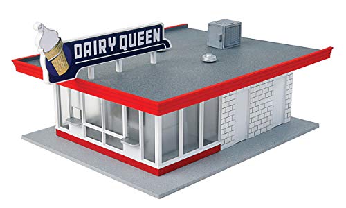 Walther Cornerstone Vintage Dairy Queen® Structure Kit, HO Scale