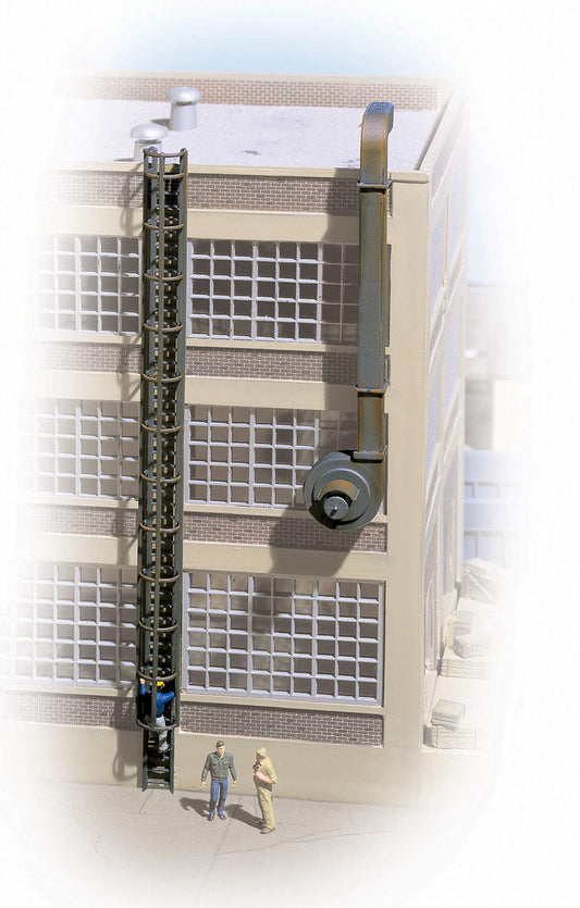 Walthers, Inc. Caged Ladders & Vents Kit