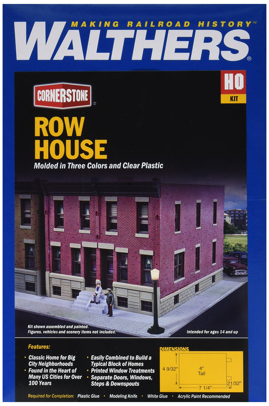Walthers Cornerstone Row House Train