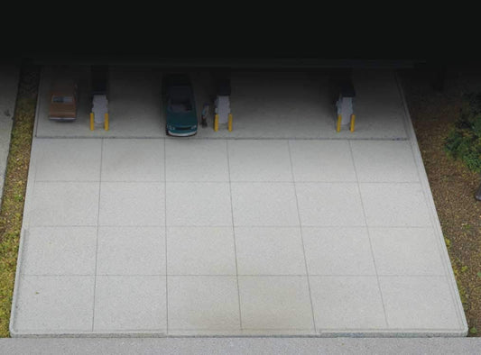Walthers N Modern Parking LOT KIT