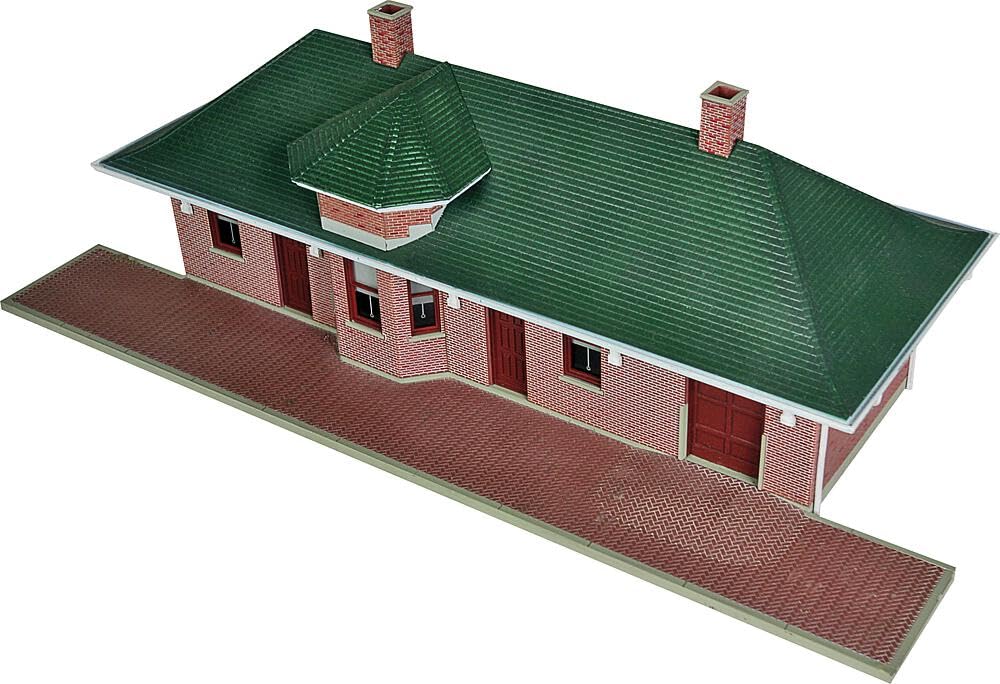 Walthers Cornerstone Pella Depot 933-4054 HO Scale Model Railroad - Structure Kit
