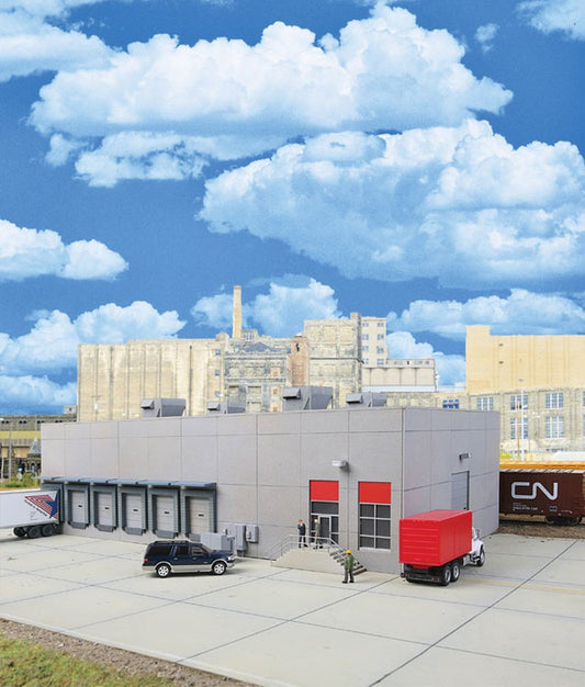 Walthers Modern Concrete Warehouse