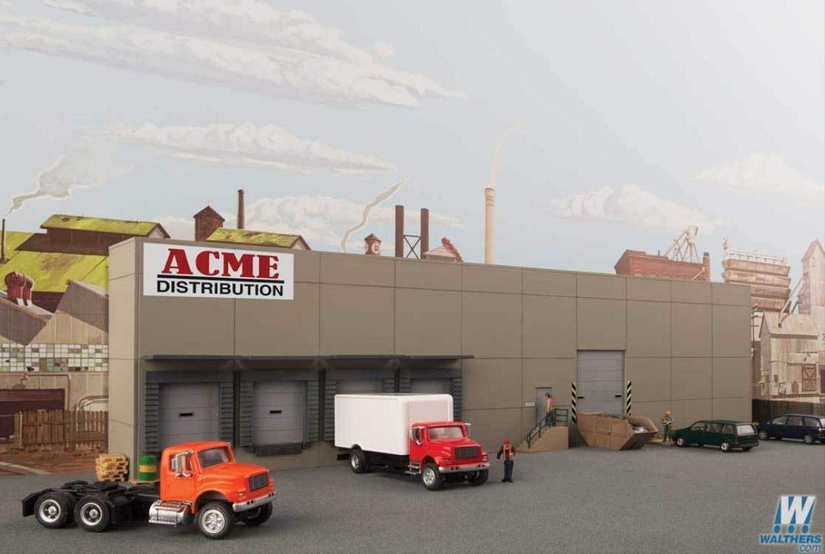 Walthers Modern Concrete Warehouse