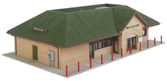 Walthers 933-4095 Moderner Vorstadt-Bahnhof Plastic Model kit