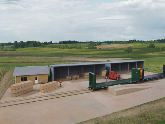 Walthers Cornerstone 4106 Modern Lumber Transload