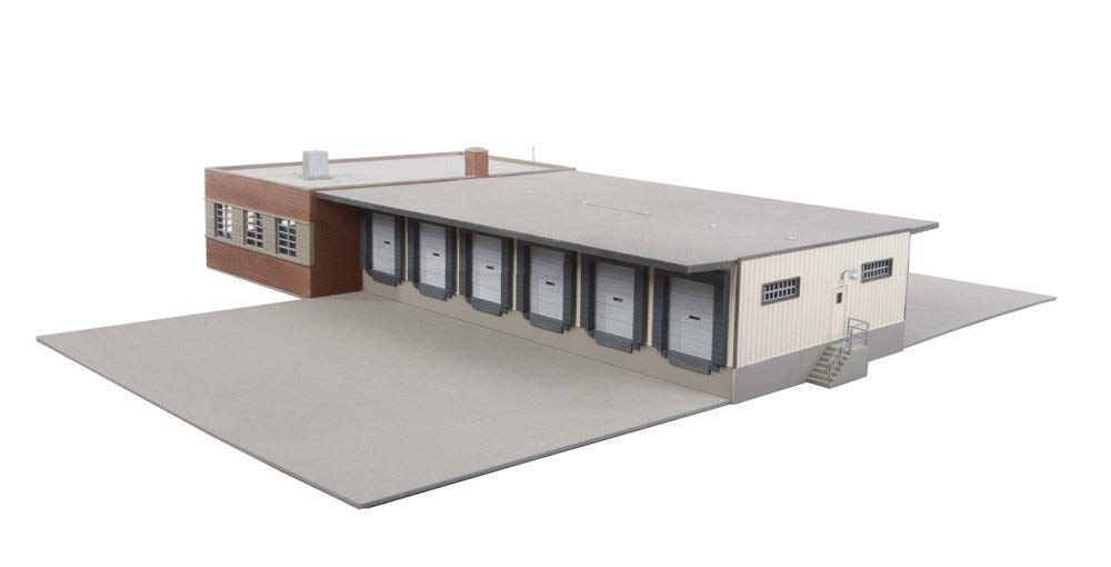 Walthers Cornerstone Cross-Dock Truck Facility 933-4131 HO Scale Model Railroad - Structure Kit