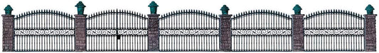 Walthers Cornerstone HO Scale Building/Structure Kit Wrought Iron Fence