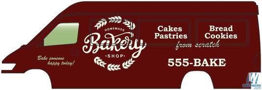 Walthers 949-12202 - Delivery Van Bakery Shop - HO Scale