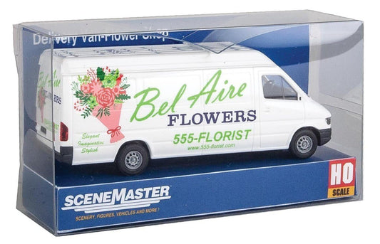 Walthers SceneMaster "Belaire Flowers Delivery Van, HO Scale